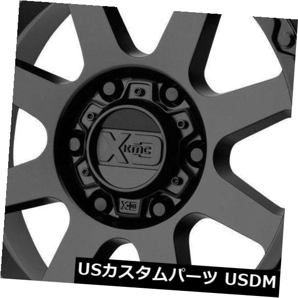 ホイール 4本セット 17x8.5 XD XD134アディクト2 8x180 0マットブラックホイールリムセット（4）  17x8.5 XDの通販は 201,960円