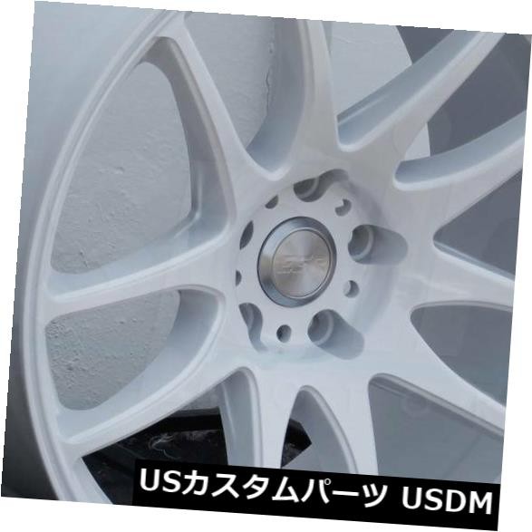 ホイール 4本セット 19x8.5 ESR SR08 SR8 5x112 30ホワイトホイールリムセット（4）  19x8.5 ESR SRの通販は