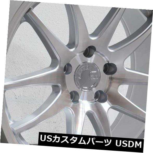 ホイール 4本セット 19x11 Aodhan DS02 DS2 5x120 15シルバー加工フェイスホイールリムセット（4）  19x11の通販は