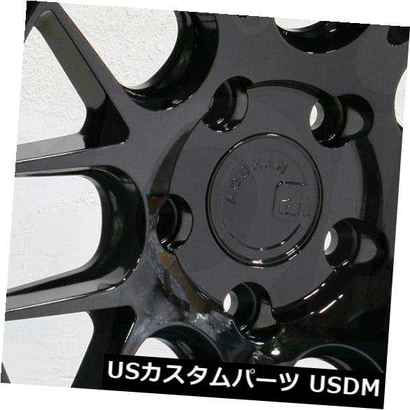 ホイール 4本セット 19x11 Aodhan DS06 DS6 5x120 15グロスブラックホイールリムセット（4）  19x11 Aoの通販は
