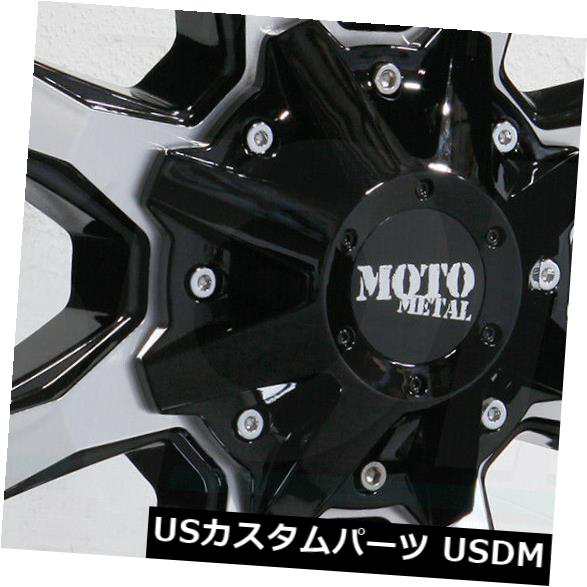 ホイール 4本セット 18x9 Moto Metal MO970 6x135 / 6x5.5 18ブラックマシンホイールリムセット（4）  の通販は