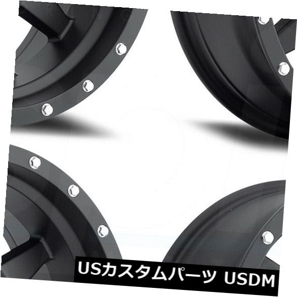 ホイール 4本セット 17x8.5メソッドMR301標準5x5.5 / 5x139.7 0マットブラックホイールリムセット（4）  17x8の通販は