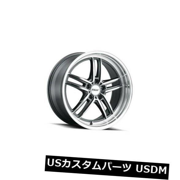 ホイール 4本セット 18x8.5 TSW鈴鹿5x100 35ガンメタルホイールリムセット（4）  18x8.5 TSW Suzuka 5xの通販は
