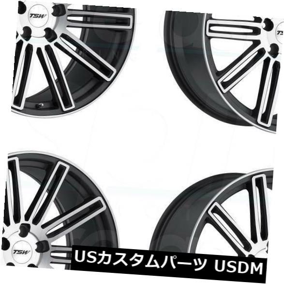 ホイール 4本セット 17x8 TSWクロウソーン5x100 35ガンメタルホイールリムセット（4）  17x8 TSW Crowthornの通販は