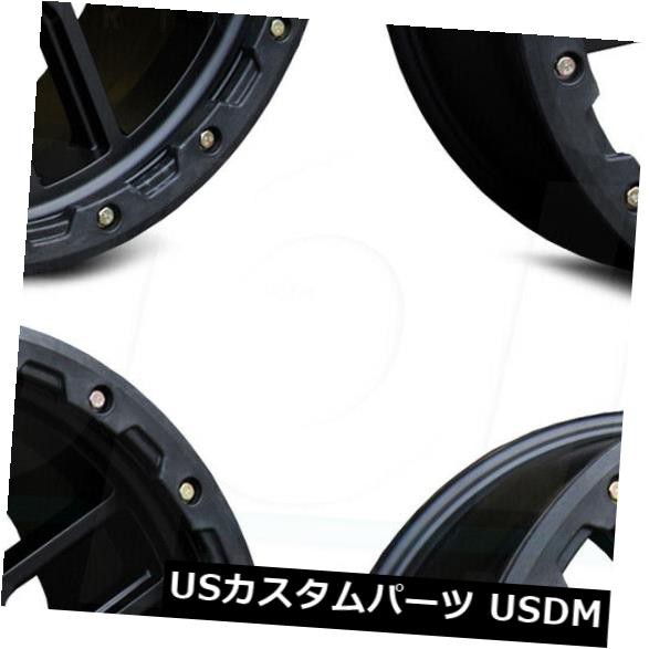 ホイール 4本セット 20x9 Vision 111 Nemesis 6x135 0マットブラックホイールリムセット（4）  20x9 Viの通販は