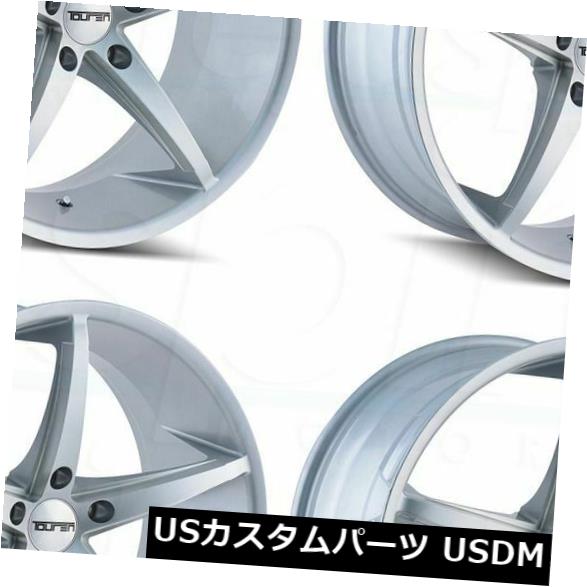 ホイール 4本セット 20x8.5 Touren TR70 5x120 20シルバーミルドホイールリムセット（4）  20x8.5 Tourの通販は