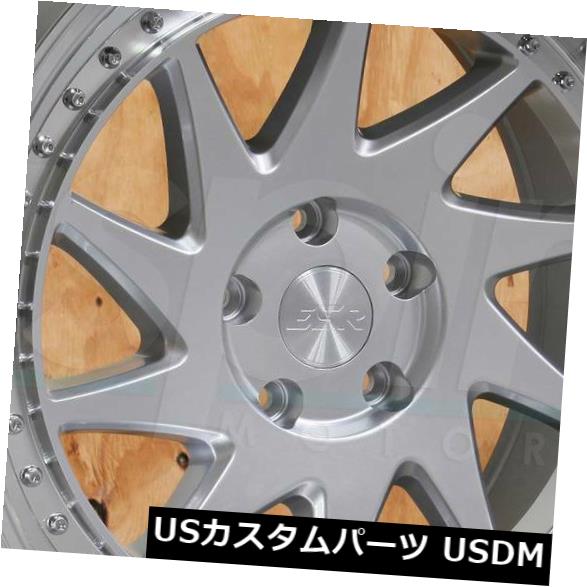 ホイール 4本セット 18x9.5 / 18x10.5 ESR SR09 SR9 5x112 35/22ハイパーシルバーホイールリムセット（の通販は 192,720円
