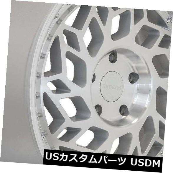 ホイール 4本セット 18x8.5 / 18x9.5 Regen5 R32 5x112 40/42マシンシルバーポリッシュホイールリムセット｜au  PAY マーケット