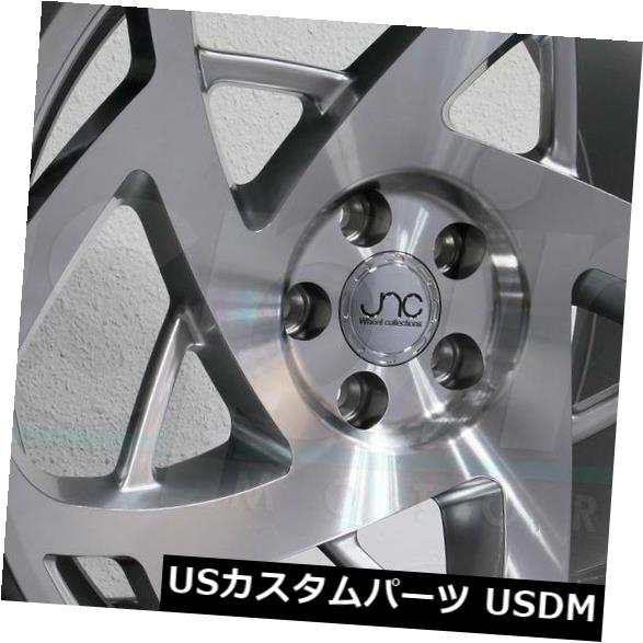 ホイール 4本セット 19x10.5 JNC 047 JNC047 5x112 30 Hyper Silver Machine Face Wの通販は