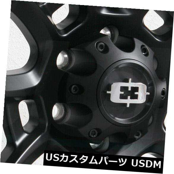 ホイール 4本セット 20x10 Vision 415 Bomb 8x170 -25サテンブラックホイールリムセット（4）  20x10 Vの通販は