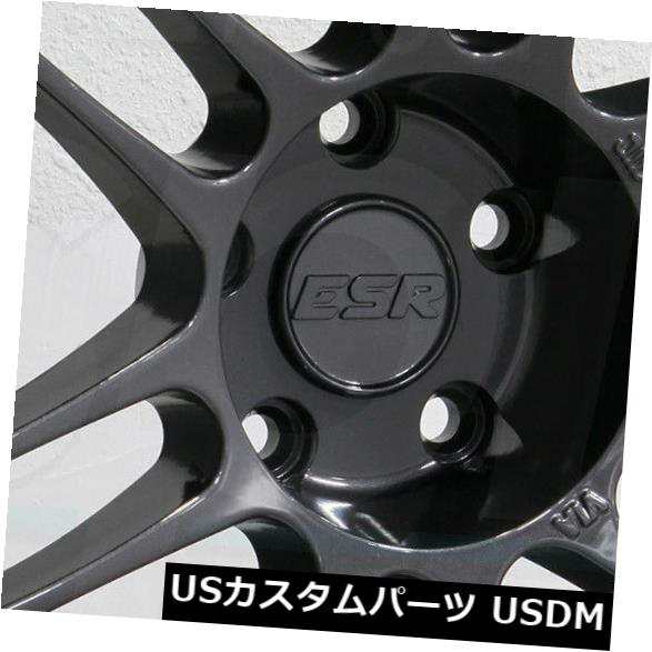 ホイール 4本セット 18x9.5 ESR SR11 5x120 35ガンメタルホイールリムセット（4）  18x9.5 ESR SR11 の通販は