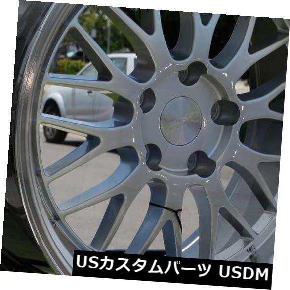 ホイール 4本セット 18x9.5 ESR SR05 SR5 5x120 35 Hyper Silver Wheels New Set（4）の通販は