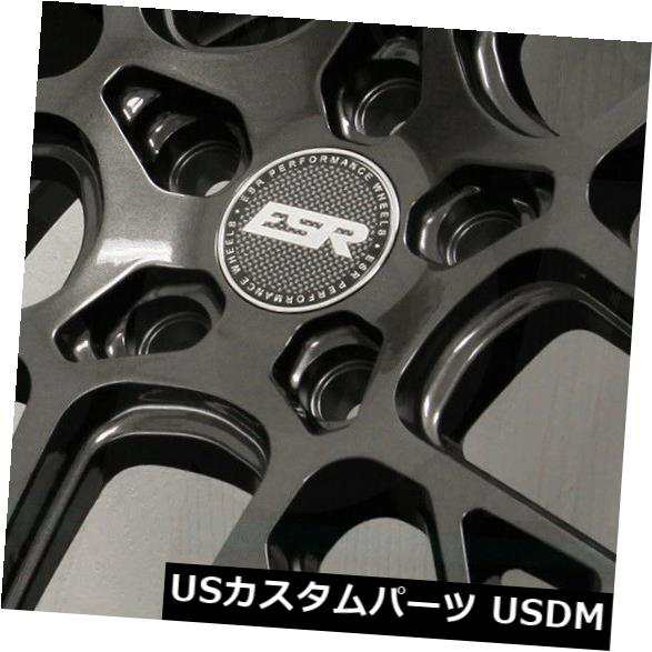 ホイール 4本セット 18x9.5 ESR CS11 5x114.3 22ガンメタルグラファイトホイールリムセット（4）  18x9.5 Eの通販は