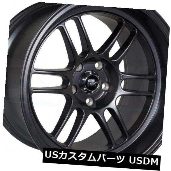 ホイール 4本セット 18x9.5 MST鈴鹿5x112 12マットブラックホイールリムセット（4） 18x9.5 MST Suzuka ｜au  PAY マーケット