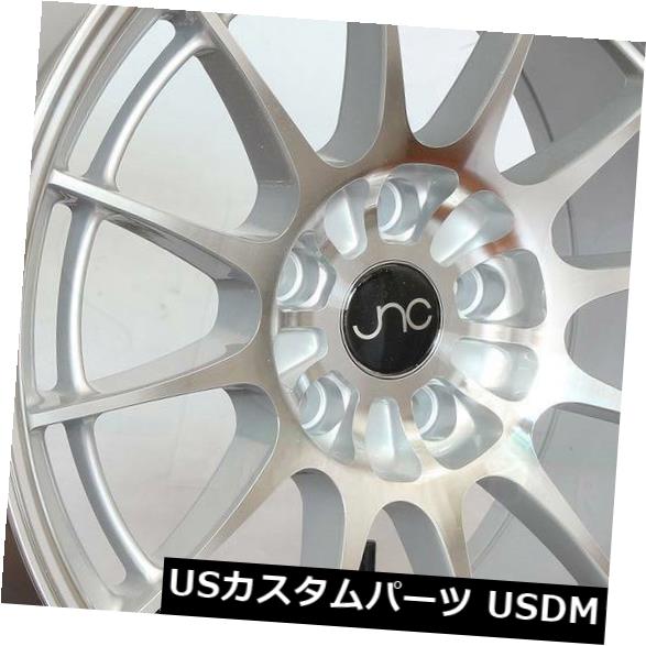 ホイール 4本セット 19x8.5 / 19x11 JNC 033 JNC033 5x120 35/25シルバーマシンフェイスホイールNewの通販は 185,460円
