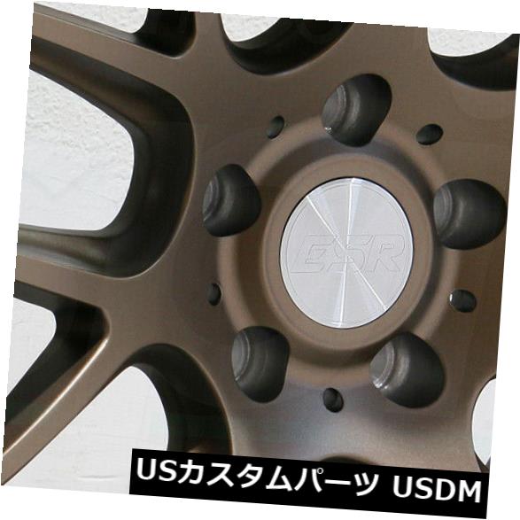 ホイール 4本セット 18x9.5 / 18x10.5 ESR SR12 5x114.3 40/22ブロンズホイールリムセット（4）  18の通販は