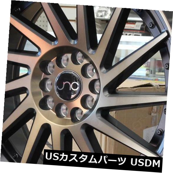 ホイール 4本セット 19x9.5 JNC 051 JNC051 5x112 30マットブラックブロンズフェイスホイールNew set（4）の通販は
