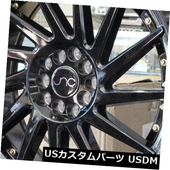 ホイール 4本セット 19x9.5 JNC 051 JNC051 5x120 30グロスブラック。 ホイールリムセット（4）  19x9.5の通販は 183,480円