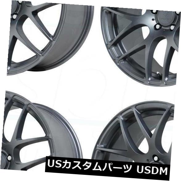 ホイール 4本セット 19x8.5 Verde V44 Empire 5x120 15マットグラファイトホイールリムセット（4）  19x8の通販は