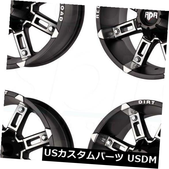 ホイール 4本セット 20x10 RDR RD06 RD6 6x135 / 6x5.5 -24ブラックマシンホイールリムセット（4） 20の通販は