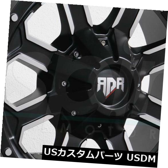 ホイール 4本セット 20x10 RDR RD01 RD1 5x5 / 5x5.5 / 5x13  9.7 -24ブラックマシンホイールリムの通販は 180,180円