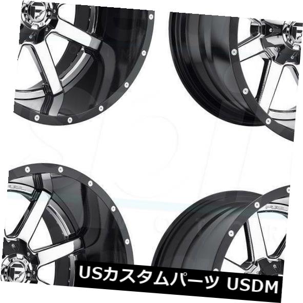 ホイール 4本セット 20x12 Fuel Maverick D260 5x5.5 / 5x150 -44クロームホイールリムセット（4） の通販は
