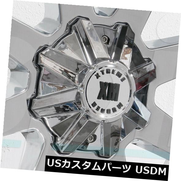 ホイール 4本セット 24x14 Xtreme Mudder XM304 5x115 / 5x5 / 5x12  7 -76クロームホイールの通販は