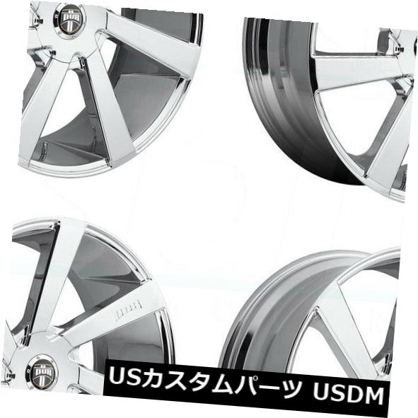 ホイール 4本セット 24x10 DUB Direct S132 6x135 / 6x5.5 30クロームホイールリムセット（4）  24xの通販は 316,602円