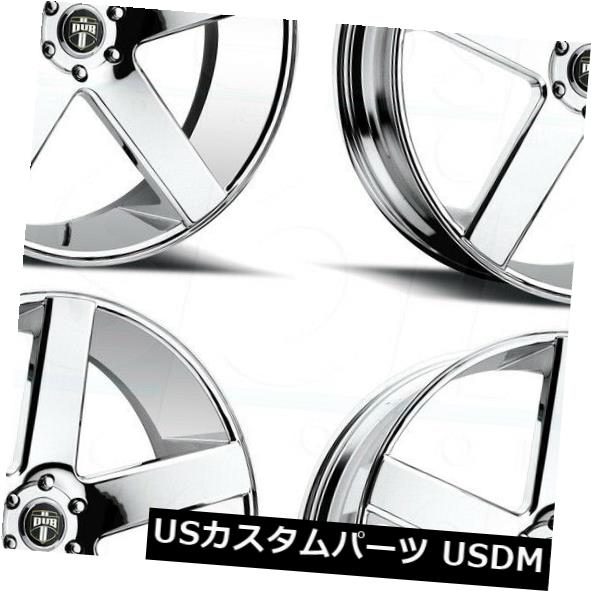 ホイール 4本セット 24x9 DUB Baller S115 5x120 15クロームホイールリムセット（4） 24x9 DUB Balの通販は