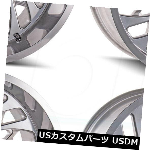 ホイール 4本セット 24x12カリオフロードスイッチバック8x180 -51ポリッシュホイールリムセット（4）  24x12 Cali Oの通販は 303,534円