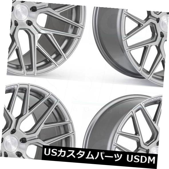 ホイール 4本セット 20x9 / 20x11 Rohana RFX10 5x114.3 22/25チタンホイールリムセット（4）  20xの通販は