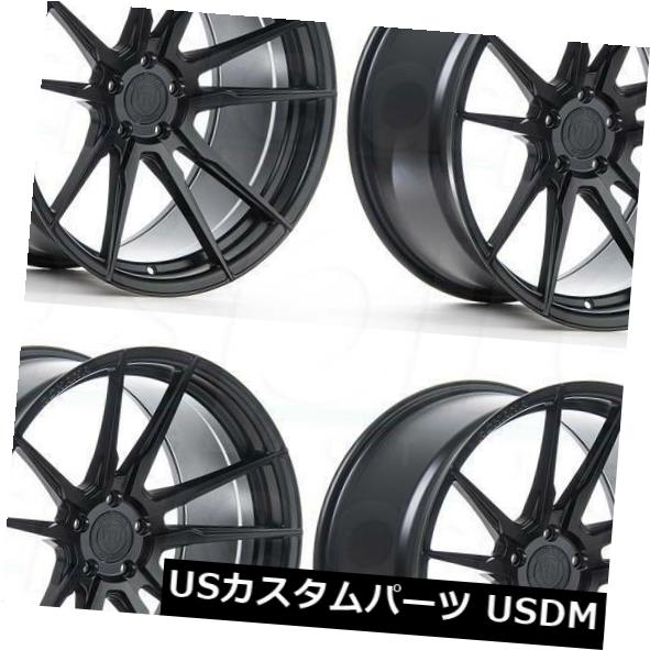 ホイール 4本セット 20x9 / 20x11 Rohana RF2 5x120 20/25ブラックホイールリムセット（4）  20x9/2の通販は