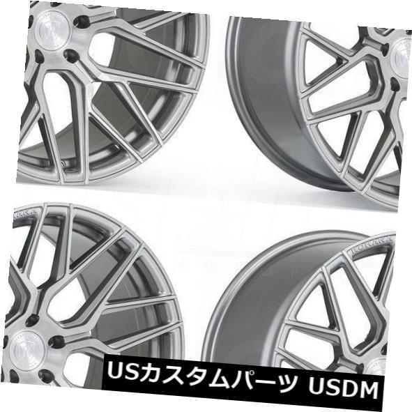 ホイール 4本セット 20x9 / 20x10 Rohana RFX10 5x114.3 22/25チタンホイールリムセット（4）  20xの通販は