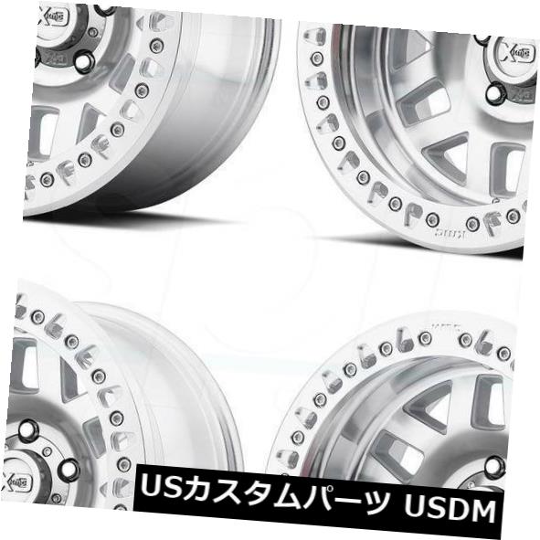 ホイール 4本セット 17x9 XD XD229マチェーテクロール8x6.5