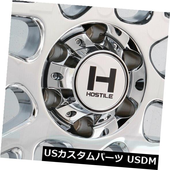 ホイール 4本セット 22x14敵対的なH108スプロケット8x170 -76クロームホイールリムセット（4）  22x14 Hostileの通販は 311,256円