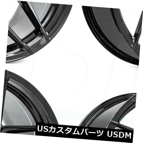 ホイール 4本セット 20x10 / 20x11 Rohana RFX11 5x120 25/28ブラックホイールリムセット(4) 20xの通販は