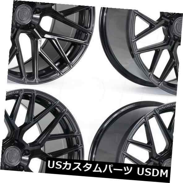 ホイール 4本セット 20x10 / 20x11 Rohana RFX10 5x120 38/33ブラックホイールリムセット（4）  20xの通販は