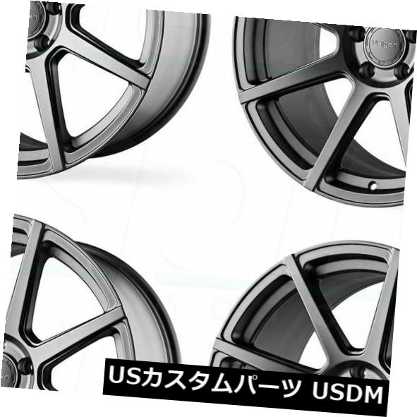 ホイール 4本セット 20x9 Velgen VMB8 5x120 35マットガンメタルホイールリムセット（4）  20x9 Velgen の通販は