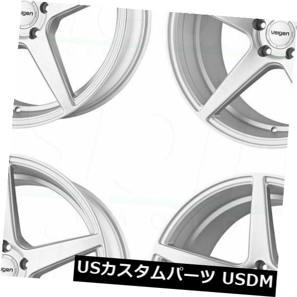 ホイール 4本セット 20x9 / 20x10.5 Velgen Classic5 5x114.3 32/45マットシルバーホイールリムセッの通販は