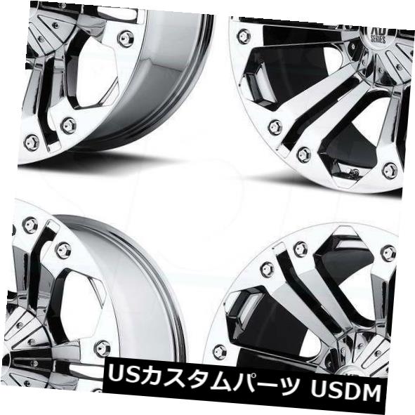ホイール 4本セット 20x10 XD XD778 Monster 6x135 / 6x5.5 -12 Chrome Wheels Rimsの通販は