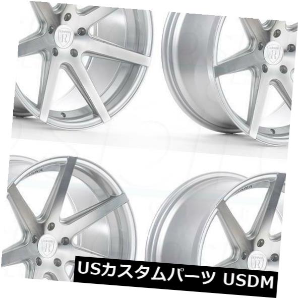 ホイール 4本セット 20x9 / 20x11 Rohana RC7 5x114.3 22/28シルバーホイールリムセット（4）  20x9の通販は