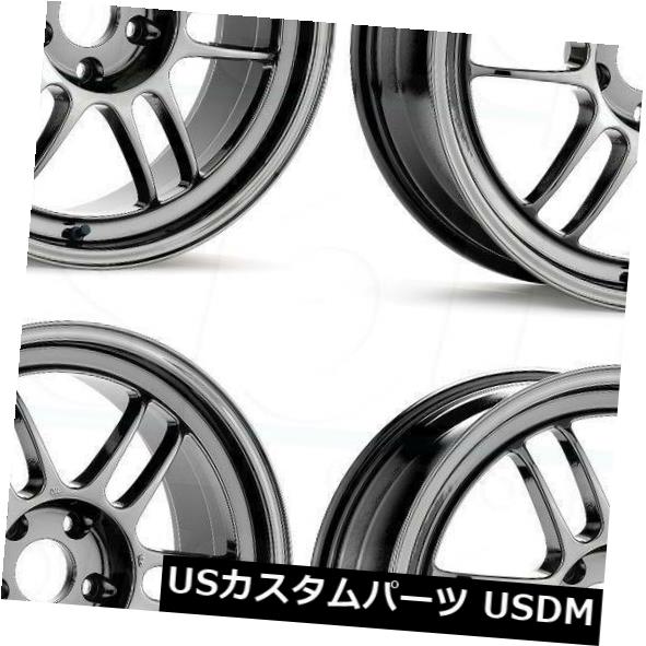 ホイール 4本セット 18x10.5 Enkei RPF1 5x114.3 15特殊ブリリアントコーティング（PVD）ホイールリムセット（4の通販は