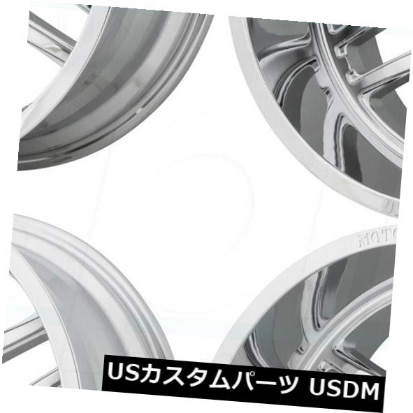 ホイール 4本セット 20x9 Moto Metal MO992 8x180 18クロームホイールリムセット（4）  20x9 Moto Mの通販は 578,160円