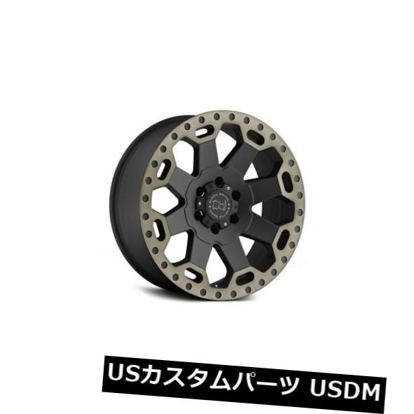 ホイール 4本セット 22x10ブラックライノウォーロード6x5.5 / 6x139.7 -12マットブラックホイールリムセット（4）  2の通販は