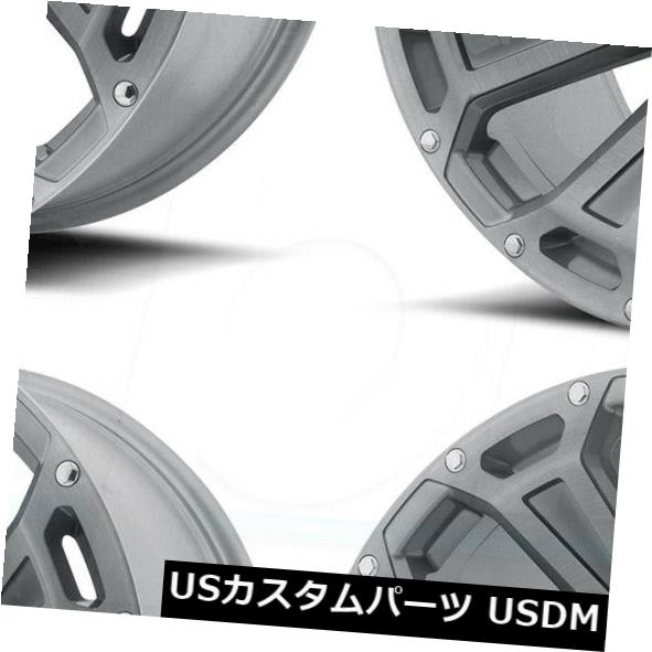 ホイール 4本セット 22x10 Asanti Off-Road AB813クリーバー5x5 / 5x127 -12チタンブラッシュホイールの通販は
