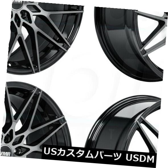 ホイール 4本セット 19x8.5 / 19x9.5 VMR V801 5x114.3 35/45チタンブラックホイールリムセット（4）  の通販は 555,720円