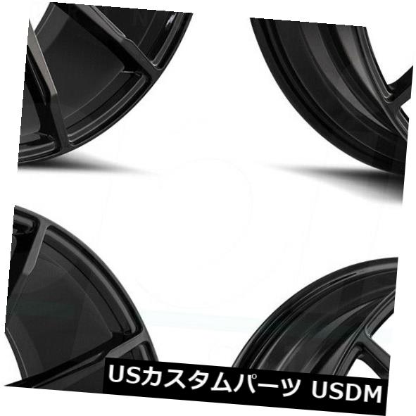 ホイール 4本セット 20x8.5 Savini BM12 5x114.3 35グロスブラックホイールリムセット（4）  20x8.5 Saの通販は