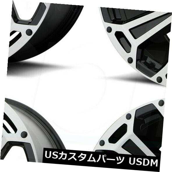 ホイール 4本セット 20x12 AsantiオフロードAB813クリーバー8x170 -40ブラックブラッシュホイールリムセット（4）  の通販は