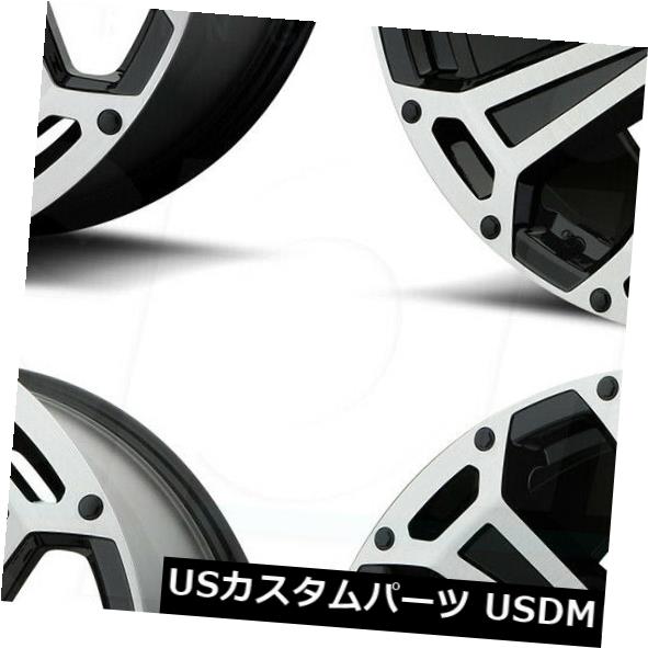 ホイール 4本セット 20x12 Asanti Off-Road AB813クリーバー5x5 / 5x127 -40ブラックブラッシュホイーの通販は