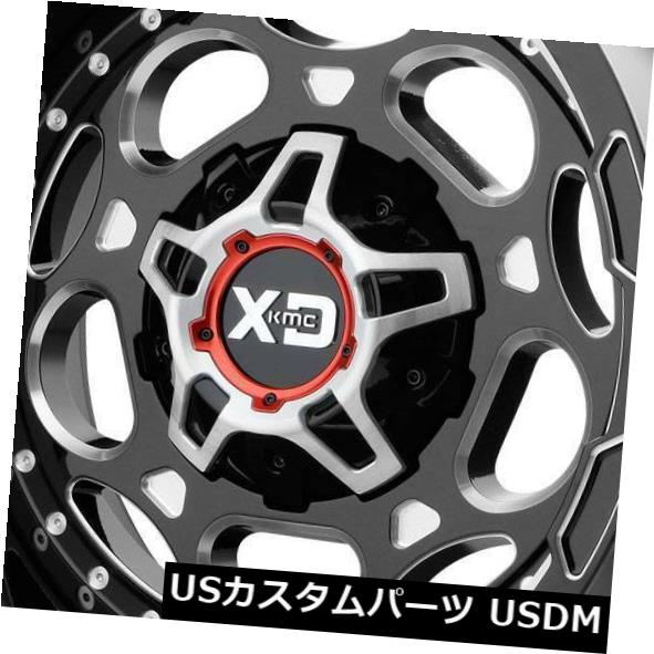 ホイール 4本セット 20x9 XD XD837リコイル6x135 / 6x5.5 0ブラックミルドホイールリムセット（4）  20x9 Xの通販は